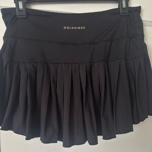 Gold Hinge Athletic Skirt / Skort black large authentic
Built in shorts